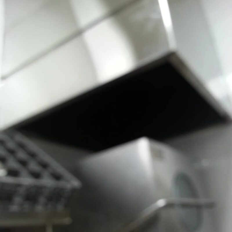 배기팬 주변 이물질 점검 장면
